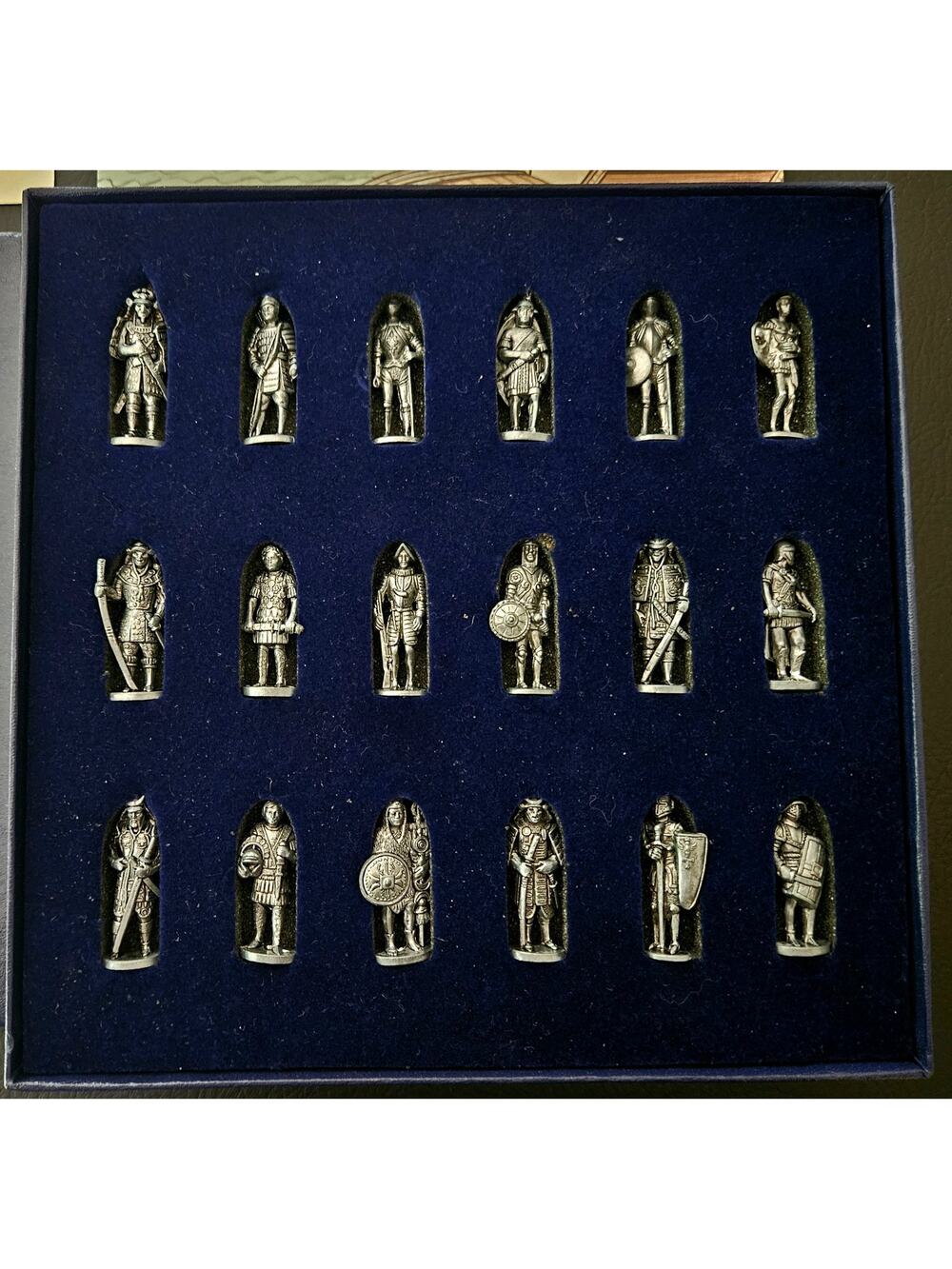 Armour Through The Ages Museum Of Fine Arts Boston Pewter Figures Set Complete